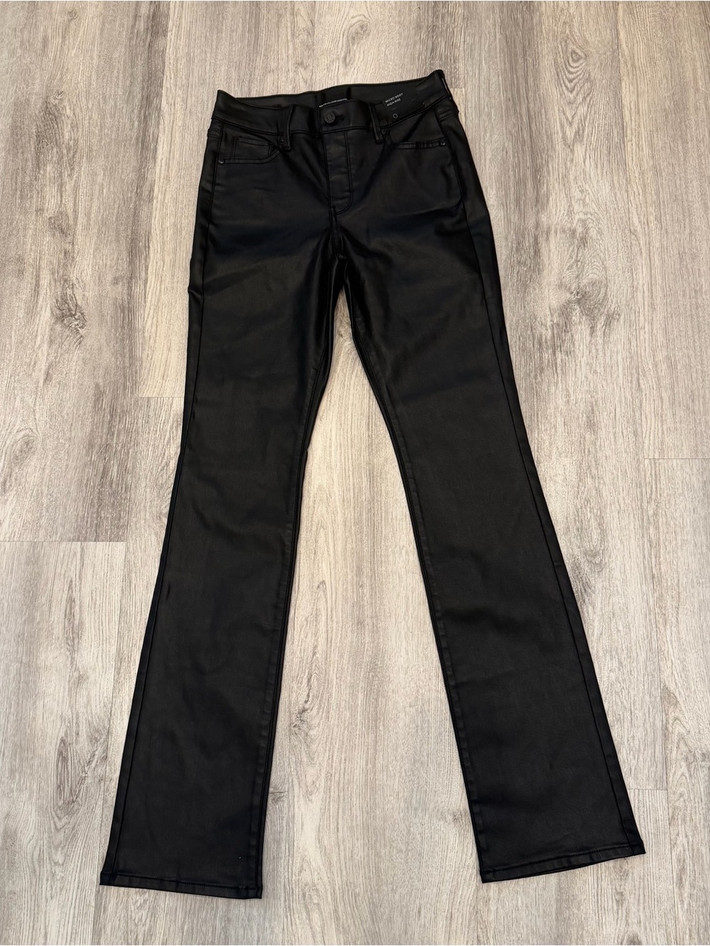 NWT White House Black Market High Rise Micro Boot Coated Jeans‎ Size 0R